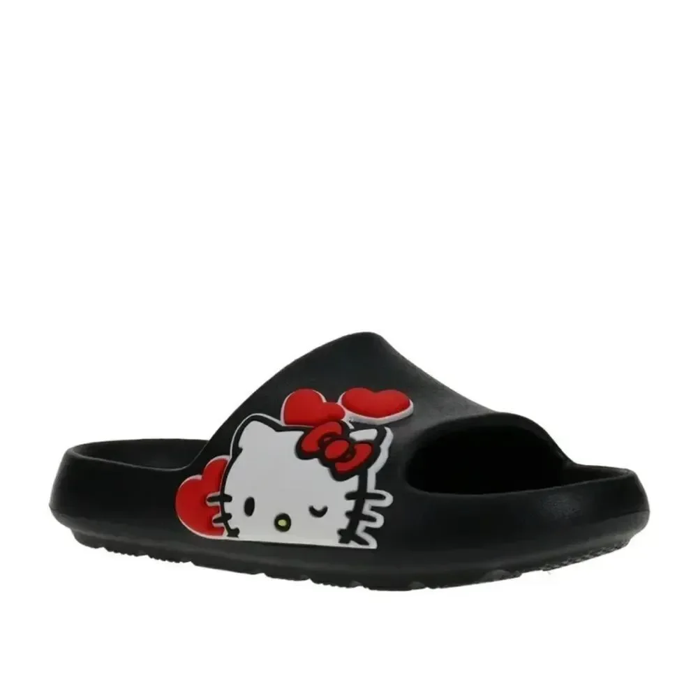 Little Girls Hello Kitty License Slides Sandals Shoes Size 1-13